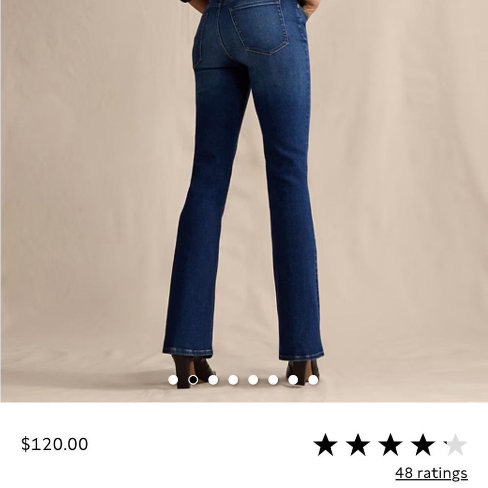 Banana Republic Mid Rise Boot Cut